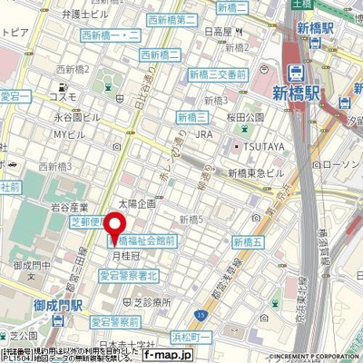 【地図】 | コンシェリア芝公園Ｄ’ｓ