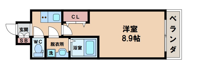 【間取り】 | プランドール北田辺