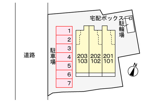 ミントベリーの区画図