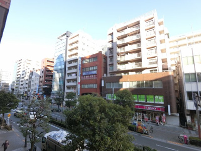【展望】 | パラスト蒲田 | 前面道路のため、眺望抜けています。