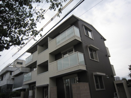 熊本市中央区本荘５丁目のアパートの外観