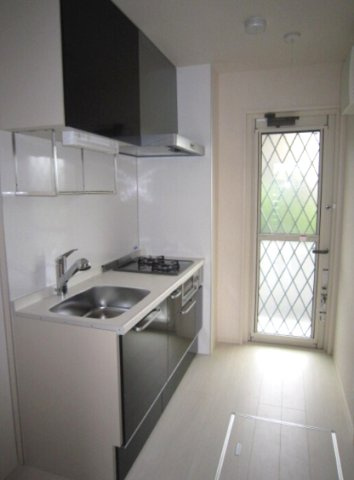 熊本市中央区本荘５丁目のアパートのキッチン