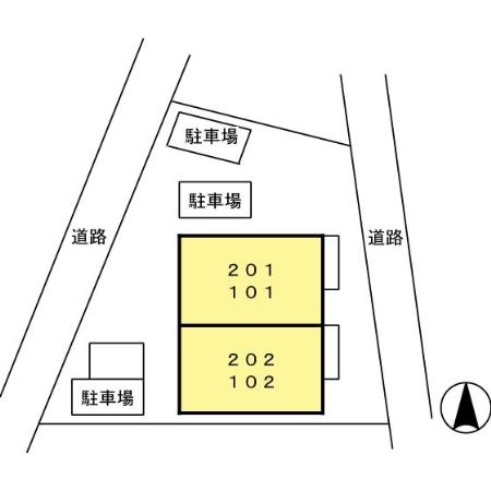 メゾン・ボナールの区画図