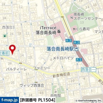 【地図】 | グランヴァン西落合
