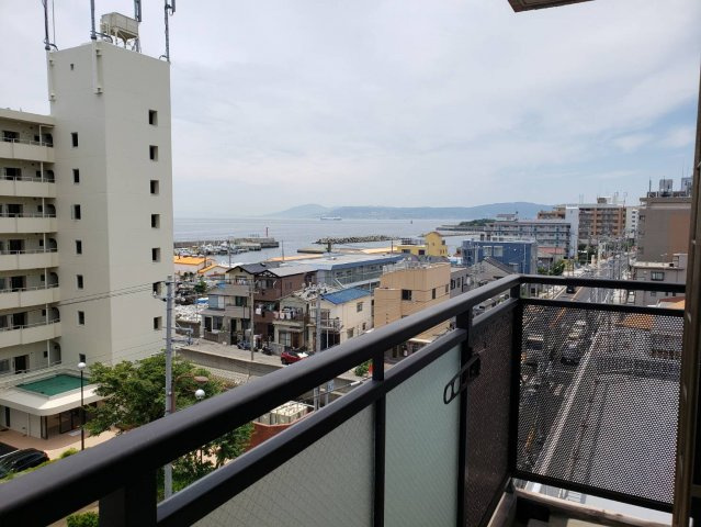 ポコアポコ塩屋OCEANの展望|南向きで海が見えます☆神戸市垂水区　塩屋　賃貸☆