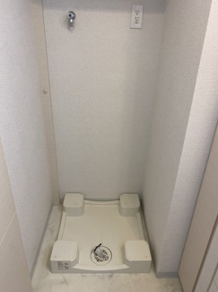 【設備】 | コンフォリア神楽坂ＤＥＵＸ  | 室内洗濯機置場