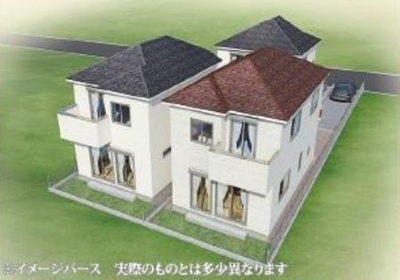 【外観パース】 | 藤沢市藤が岡２丁目　新築1号棟