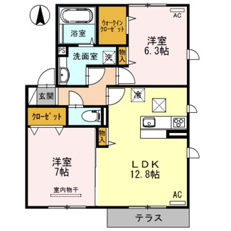 【間取り】 | エステート古川北・