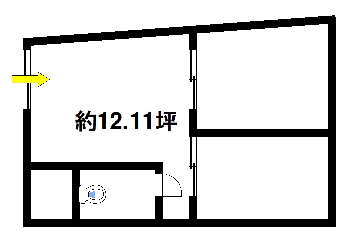 喜田ビルの間取り