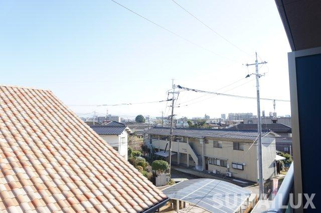 熊本市中央区黒髪５丁目の賃貸マンションの展望
