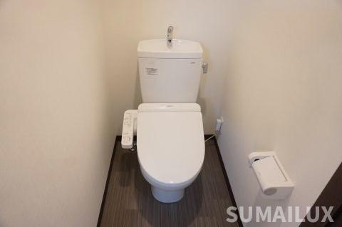 熊本市中央区黒髪５丁目の賃貸マンションのトイレ