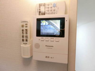 【セキュリティ】 | Casade片山町 | モニター付きインターフォン