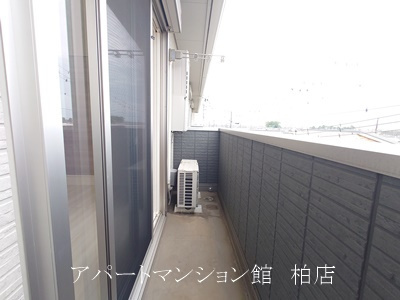 クラレット　A棟のバルコニー