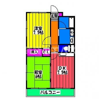 【間取り】 | 八重コーポ | 八重コーポの間取り