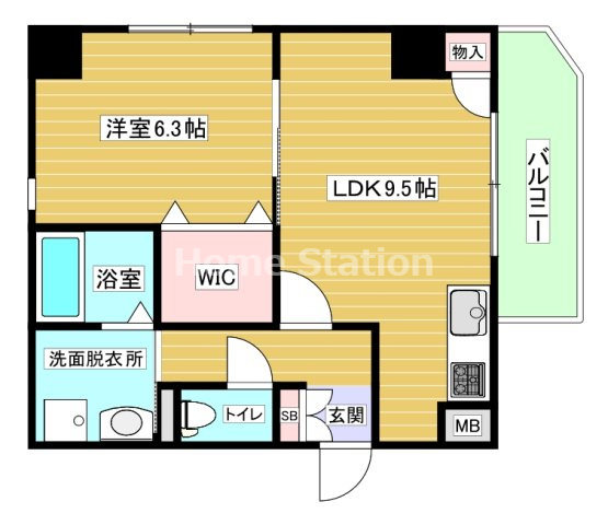 【間取り】 | セントラルヒルズ