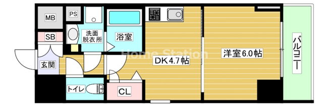 【間取り】 | ファーストステージ梅田WEST