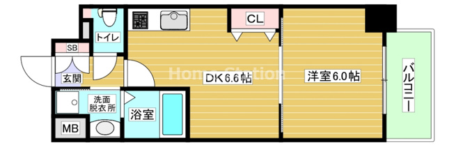 【間取り】 | コスモプレミアムベイ大阪