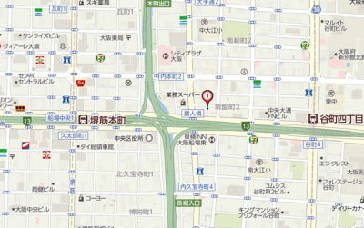 【地図】 | レオンコンフォート本町東Ⅱ