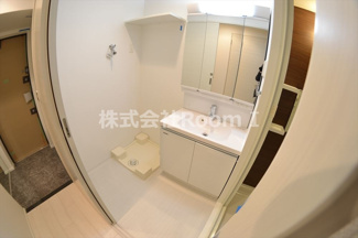 【洗面所】 | レオンコンフォート本町東Ⅱ | 使いやすい洗面所です