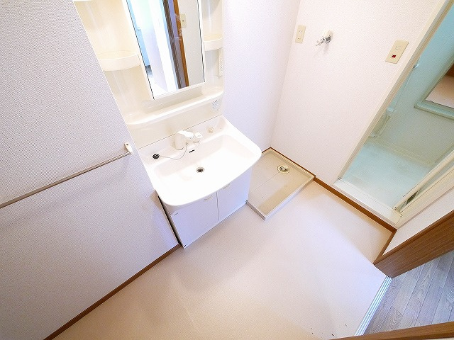 サンセールの洗面所|忙しい朝には欠かせない洗面所です