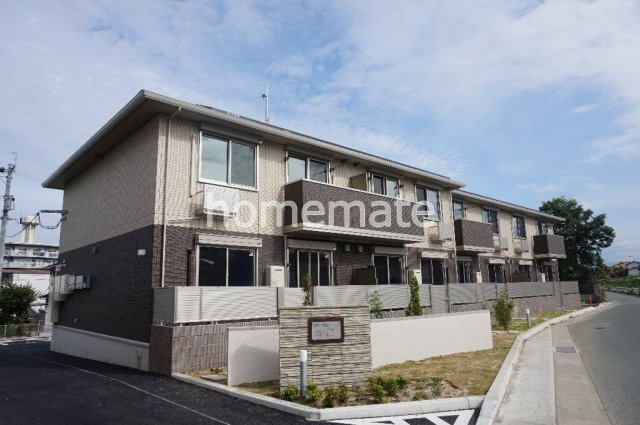 熊本市東区月出６丁目のアパートの外観