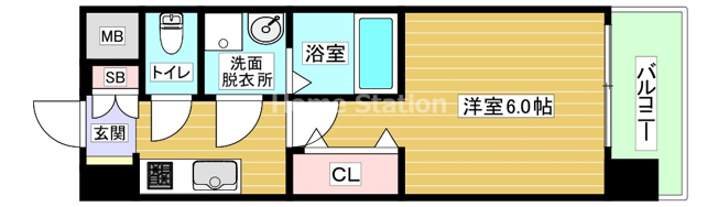 【間取り】 | レジュールアッシュ福島レジデンス