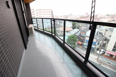 【バルコニー】 | ヴェヌスタ西田辺 | 南向きバルコニー