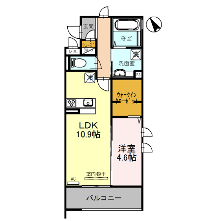 ルピナス北条の間取り
