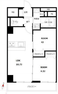 【間取り】 | 【高級リノベーション】マンションヴィップ新宿柏木 | 【高級リノベーション】マンションヴィップ新宿柏木