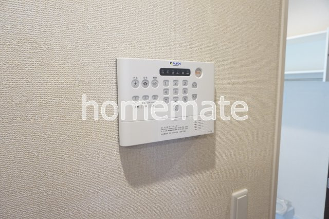 熊本市東区御領５丁目のアパートのセキュリティ
