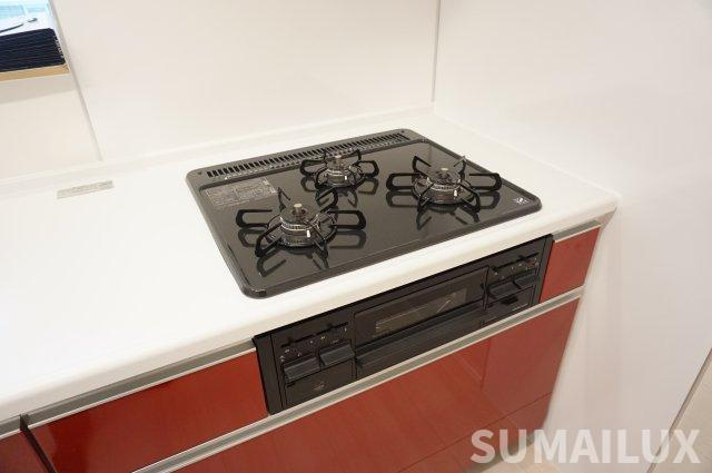 熊本市東区御領５丁目のアパートのキッチン