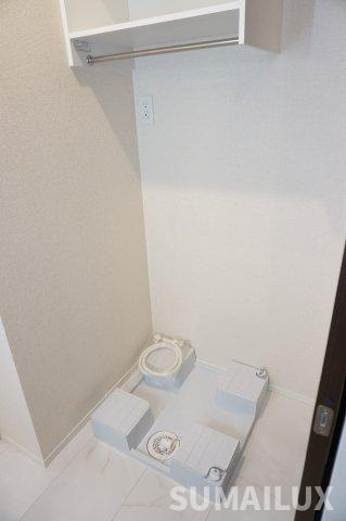 熊本市東区御領５丁目のアパートの洗面所