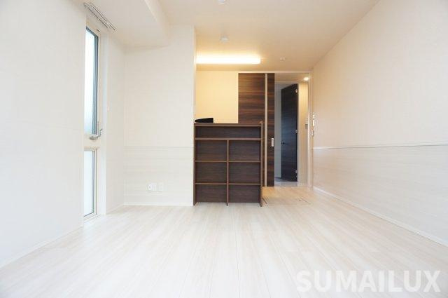 熊本市東区御領５丁目のアパートの居間・リビング