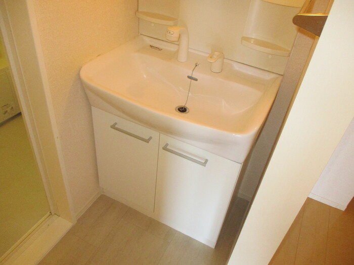 エコハウスの洗面所