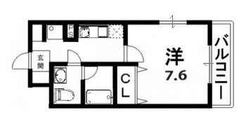 【間取り】 | ベストレジデンス八尾