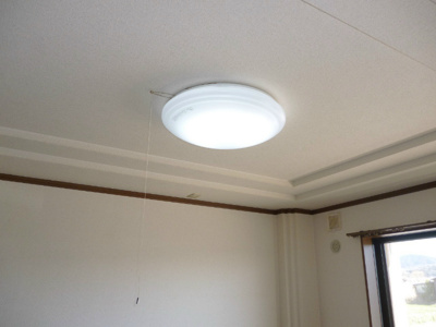 【設備】 | メリーシャトレーン | 全室照明付きで入居時の負担軽減ですね♪