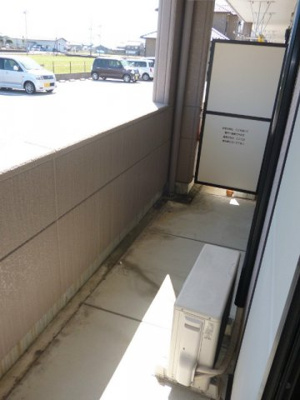 【バルコニー】 | メリーシャトレーン | 広々のバルコニーです（^^♪