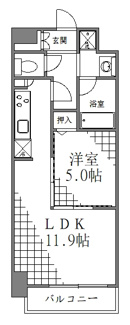 【間取り】 | ファインクレスト入谷