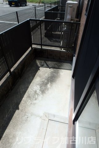 クレセントのバルコニー