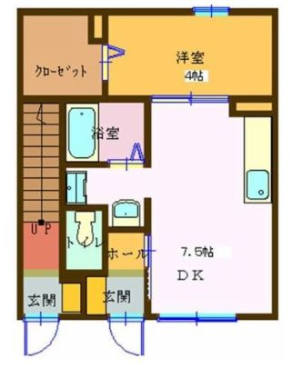 クレセントの間取り