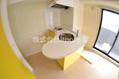 【キッチン】 | クレイドル上町Ⅱ | お料理しやすいキッチンです