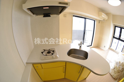 【キッチン】 | クレイドル上町Ⅱ | お料理しやすいキッチンです