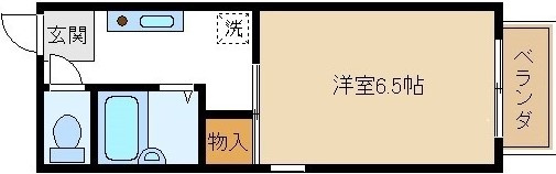 リバーヒル喜志の間取り