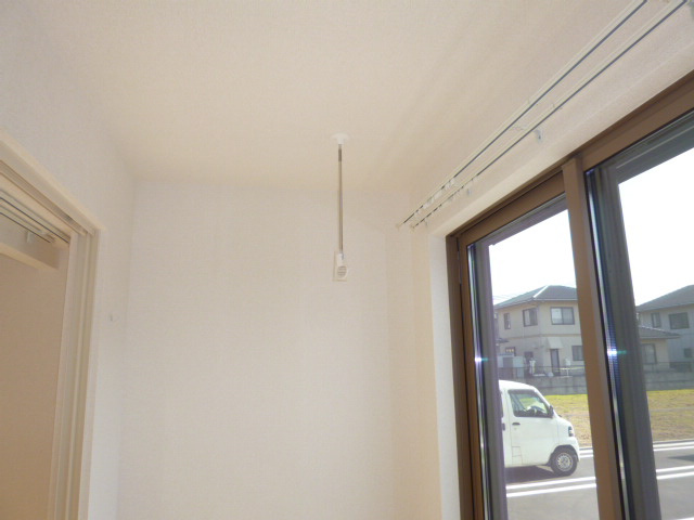 アムールＢの設備|室内物干し