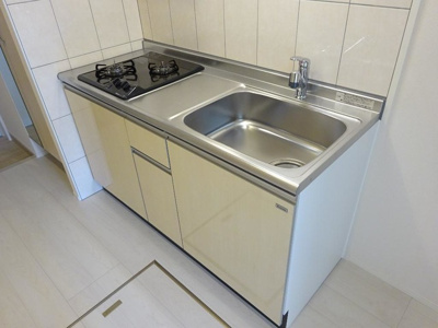 【キッチン】 | KソルジェンテⅡ | きれいなキッチンです