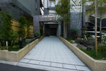 ロータス神楽坂のエントランス|ロータス神楽坂