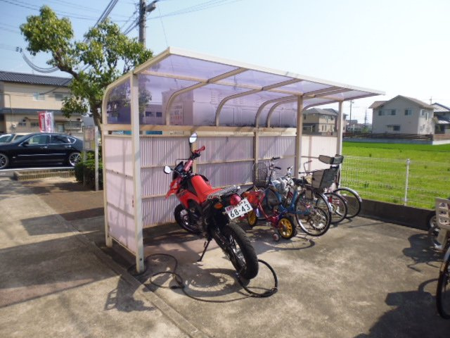 クレストール夏澤Ａのその他共用部分|駐輪場