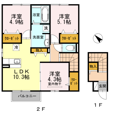 【間取り】 | D-room上二十町 | ◆初期費用最安値コミット！「もっとお得に賃貸」を叶えます♪
◆見積もりのセカンドオピニオンも開催中♪検討中の物件もお気軽に相談下さい。
※既にお申込み済みの場合はご遠慮下さい。
