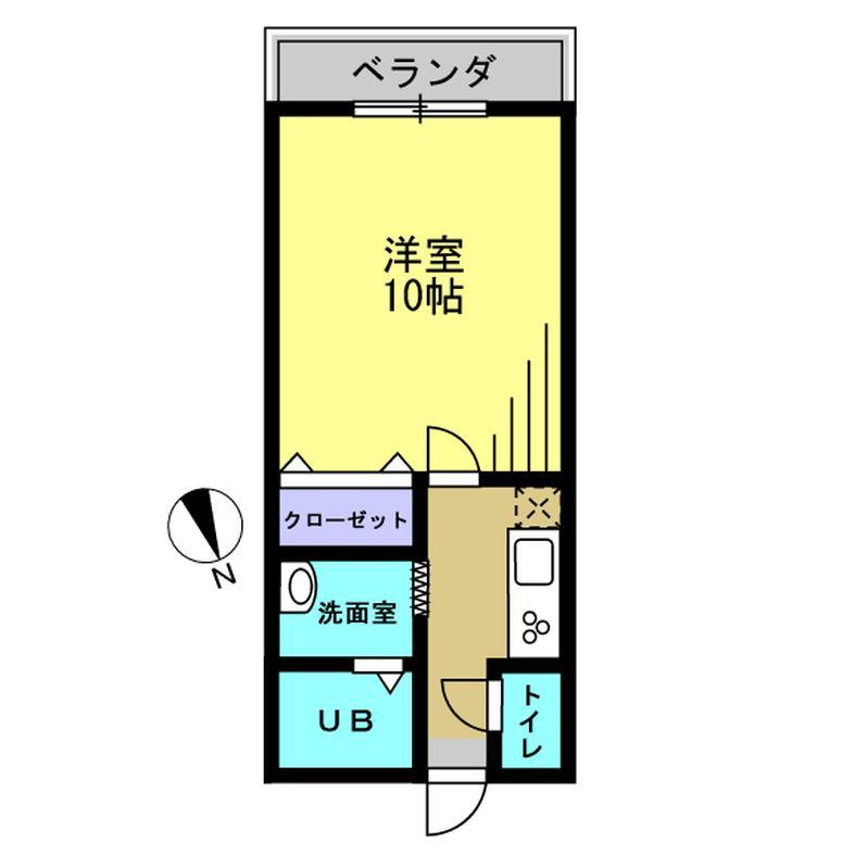 サンシャイン青山の間取り