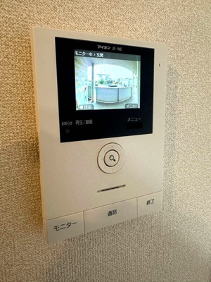 【セキュリティ】 | パロス羽沢 | 防犯対策に有効なカメラ付きインターホン！録画機能が付いているので留守中の訪問者まで確認できます♪
